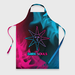 Фартук кулинарный Dark Souls - neon gradient, цвет: 3D-принт
