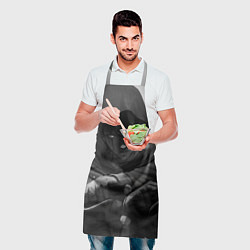 Фартук кулинарный Атака Титанов Леви Аккерман, цвет: 3D-принт — фото 2