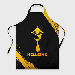 Фартук Hellsing - gold gradient