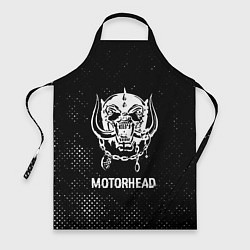 Фартук Motorhead glitch на темном фоне