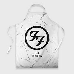 Фартук Foo Fighters glitch на светлом фоне