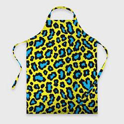 Фартук кулинарный Кислотный леопард паттерн, цвет: 3D-принт