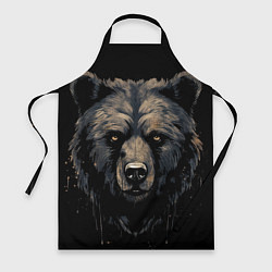 Фартук кулинарный Крупный медведь, цвет: 3D-принт