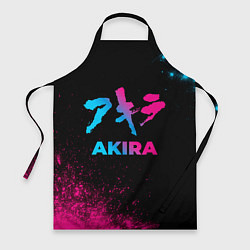 Фартук кулинарный Akira - neon gradient, цвет: 3D-принт