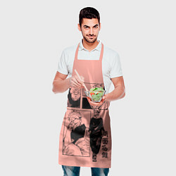 Фартук кулинарный Разнообразный Суккуна - Магическая битва, цвет: 3D-принт — фото 2