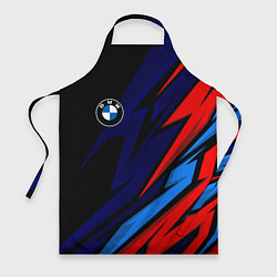 Фартук кулинарный BMW - m colors and black, цвет: 3D-принт