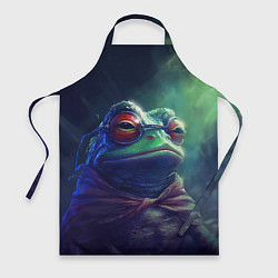 Фартук кулинарный Пепе мем лягушка, цвет: 3D-принт