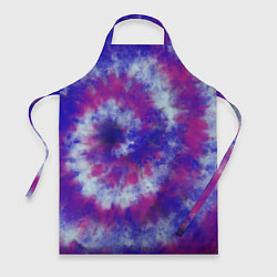 Фартук кулинарный Tie-Dye дизайн, цвет: 3D-принт