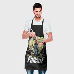 Фартук кулинарный Fallout boy, цвет: 3D-принт — фото 2