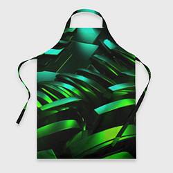 Фартук Dark green abstract