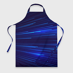 Фартук кулинарный Яркие неоновые полосы - минимализм, цвет: 3D-принт
