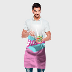 Фартук кулинарный Russia - barbie style, цвет: 3D-принт — фото 2