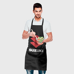 Фартук кулинарный Suzuki sport brend, цвет: 3D-принт — фото 2