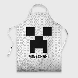 Фартук Minecraft glitch на светлом фоне