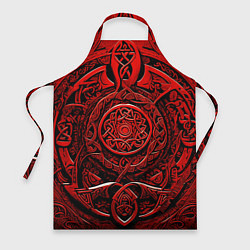 Фартук кулинарный Скандинавский орнамент викингов, цвет: 3D-принт