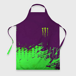 Фартук кулинарный Monster energy taurin, цвет: 3D-принт