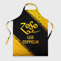 Фартук Led Zeppelin - gold gradient