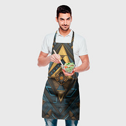 Фартук кулинарный Узор в египетском стиле, цвет: 3D-принт — фото 2