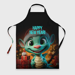 Фартук Happy new year green dragon