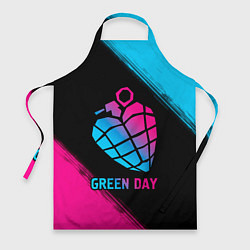 Фартук Green Day - neon gradient