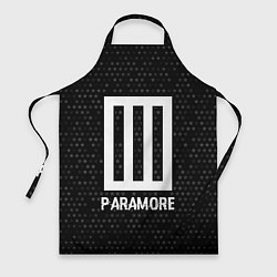 Фартук Paramore glitch на темном фоне