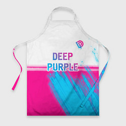 Фартук Deep Purple neon gradient style посередине