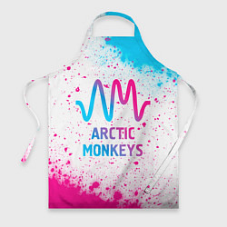 Фартук Arctic Monkeys neon gradient style