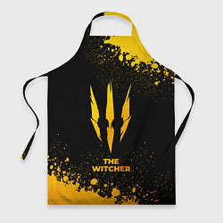 Фартук The Witcher - gold gradient