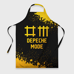 Фартук Depeche Mode - gold gradient