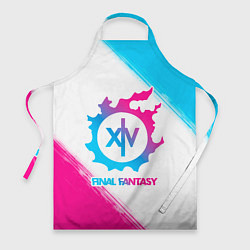 Фартук Final Fantasy neon gradient style