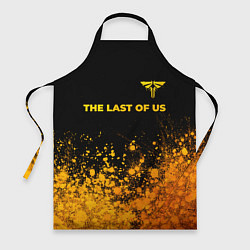 Фартук кулинарный The Last Of Us - gold gradient посередине, цвет: 3D-принт