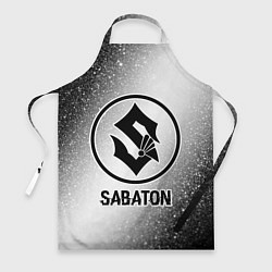 Фартук Sabaton glitch на светлом фоне