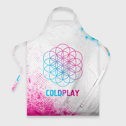 Фартук Coldplay neon gradient style