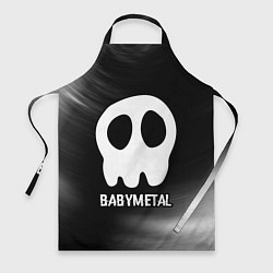 Фартук кулинарный Babymetal glitch на темном фоне, цвет: 3D-принт