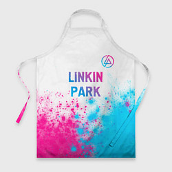 Фартук Linkin Park neon gradient style посередине