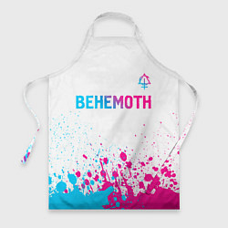 Фартук Behemoth neon gradient style посередине