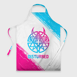 Фартук Disturbed neon gradient style