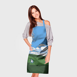 Фартук кулинарный Новый уродливый свитер от майков, цвет: 3D-принт — фото 2