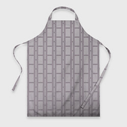 Фартук кулинарный Тёплый серый паттерн кружочки, цвет: 3D-принт