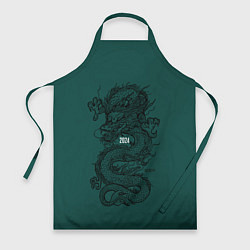 Фартук кулинарный Chinese dragon - 2024, цвет: 3D-принт