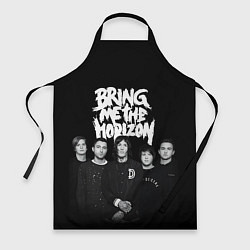 Фартук кулинарный Bring me the horizon - group, цвет: 3D-принт