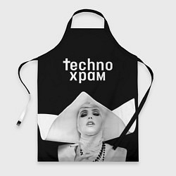 Фартук Techno храм монашка в белом