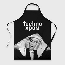 Фартук Techno храм эмоциональная монашка