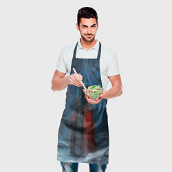 Фартук кулинарный Ксеноморф в одеяниях, цвет: 3D-принт — фото 2