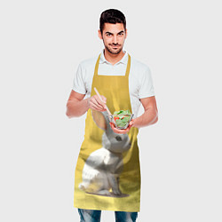 Фартук кулинарный Белоснежный кролик, цвет: 3D-принт — фото 2