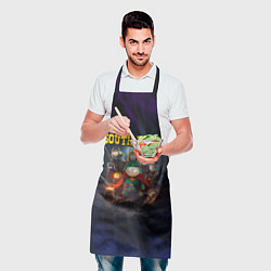 Фартук кулинарный Картмен и волшебная команда, цвет: 3D-принт — фото 2