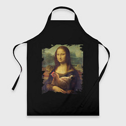 Фартук кулинарный Mona Chicken Liza, цвет: 3D-принт