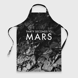 Фартук Thirty Seconds to Mars black graphite