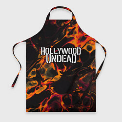 Фартук Hollywood Undead red lava