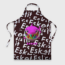 Фартук кулинарный Esskeetit logo pattern, цвет: 3D-принт